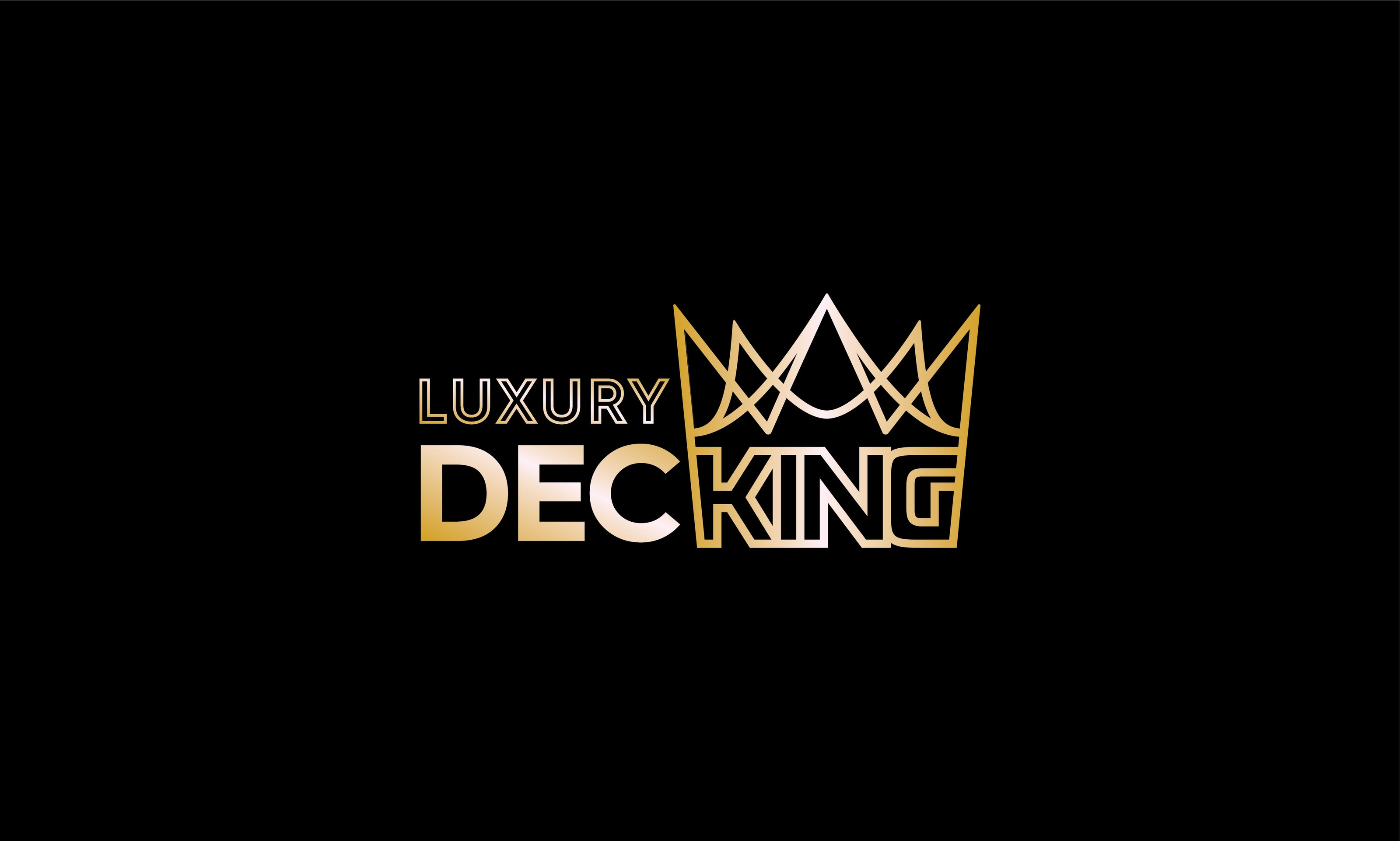 Luxury DecKing LOGO ottawa deck building expert