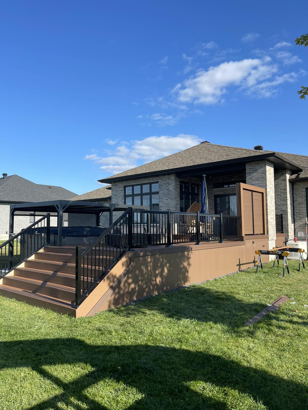 Luxury Decking - Deck completed in Greely