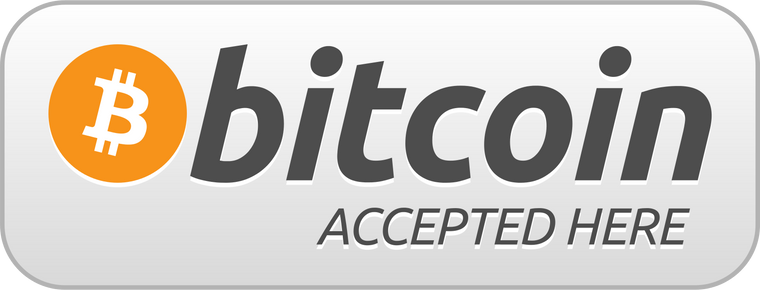 We accept bitcoin