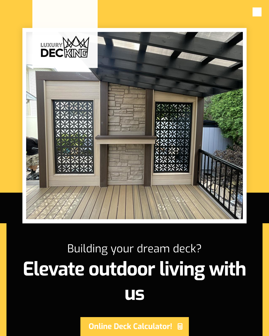 Luxury decking ottawa home page