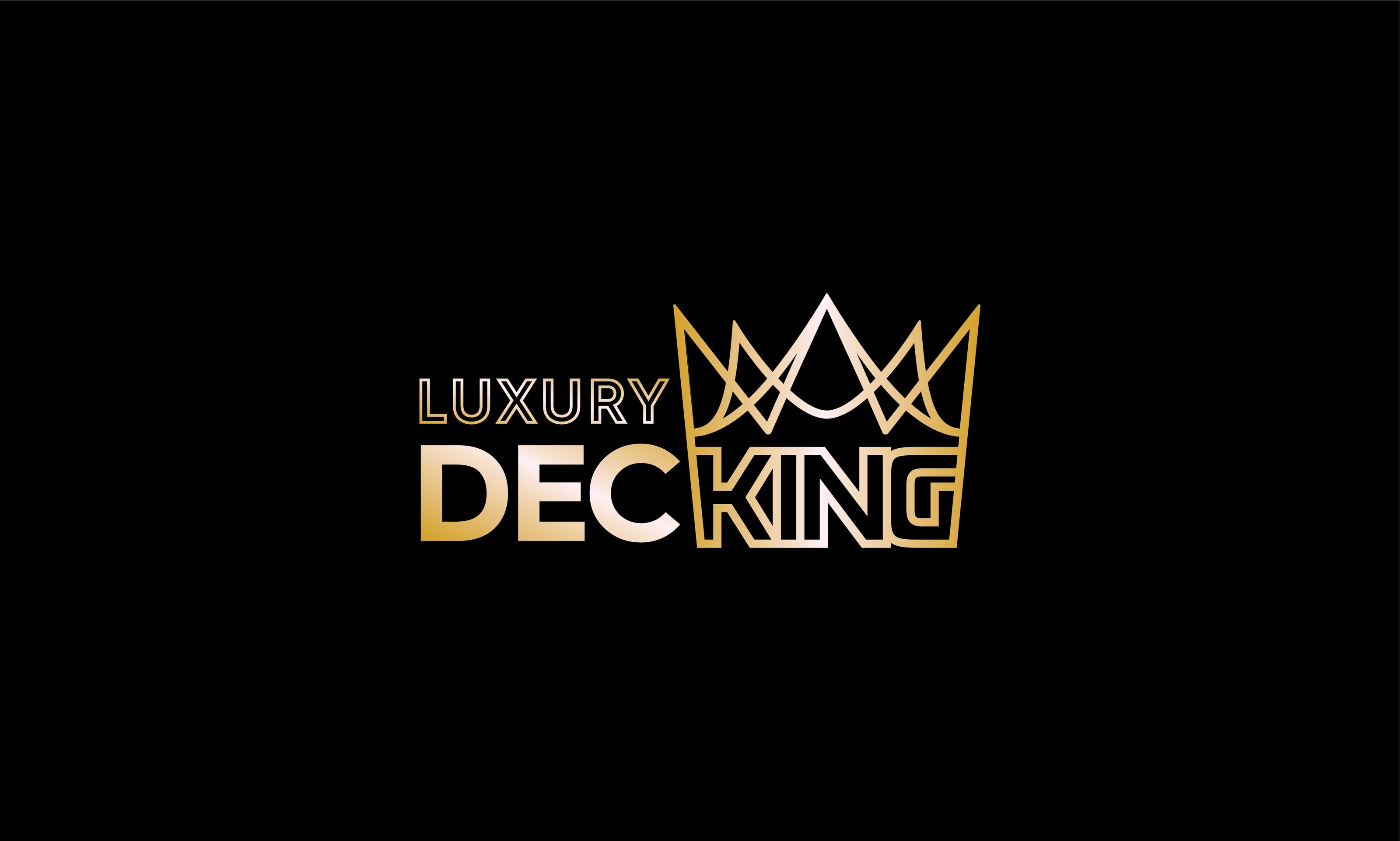 Luxury DecKing LOGO ottawa deck building expert 